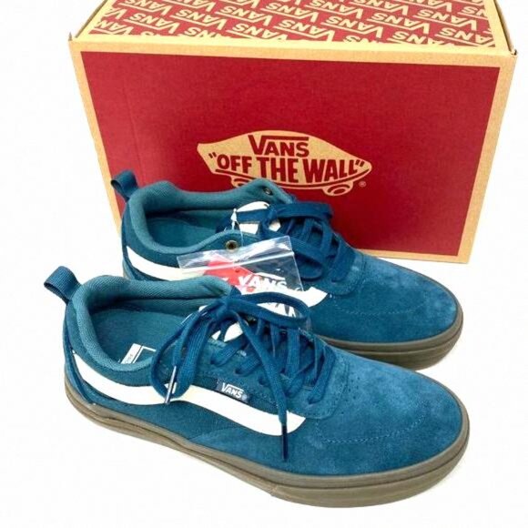 💖MEGA SALE💖VANS Women's 8 KYLE WALKER Pro Dark VN0A2XSG0WP Dove Atlantic Suede - Picture 8 of 10